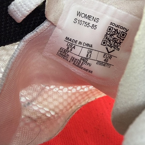 Saucony Endorphin Pro 3 Shoes Womens Size 8.5 White Speedroll Running Racing - Picture 8 of 9